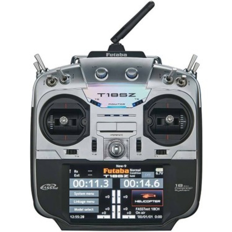 Futaba 18SZ 2.4GHz FASST Telemetry Radio System (Airplane) w/R7008SB Receiver